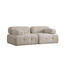 Canapea Doblo 2 Cream Bouclette