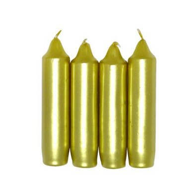 Provence adventna sveča zlata, 4 kos