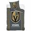 Lenjerie de pat NHL Vegas Golden Knights Stripes, din bumbac, 140 x 200 cm, 70 x 90 cm
