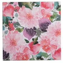 Tablou pe pânză Flower garden, 28 x 28 cm