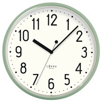 LAVVU Zielony zegar, śr. 29,5  cm
