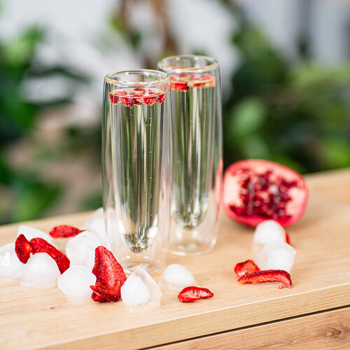 4Home Sekt-Thermogläser Hot&Cool 150 ml, 2 Stück