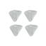 Кутовий захист Baby Ono Triangle прозорий, 4 шт.