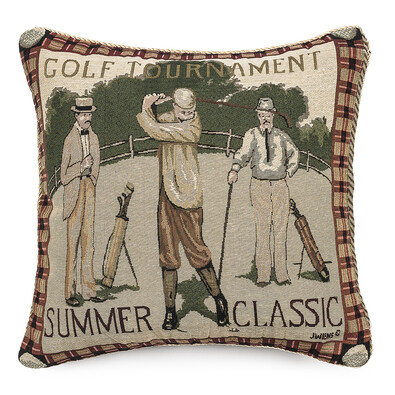 Polštářek Ornament Golf, 43 x 43 cm