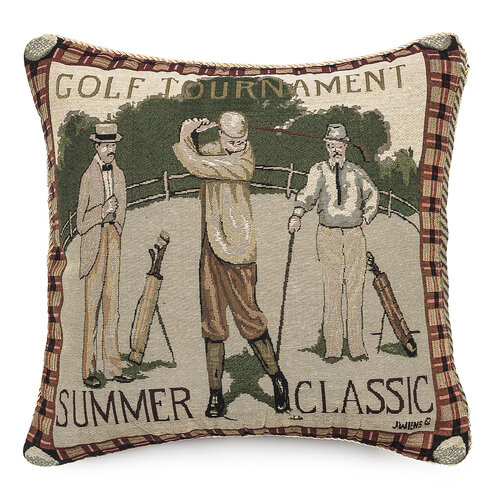Poduszka Ornament Golf, 43 x 43 cm