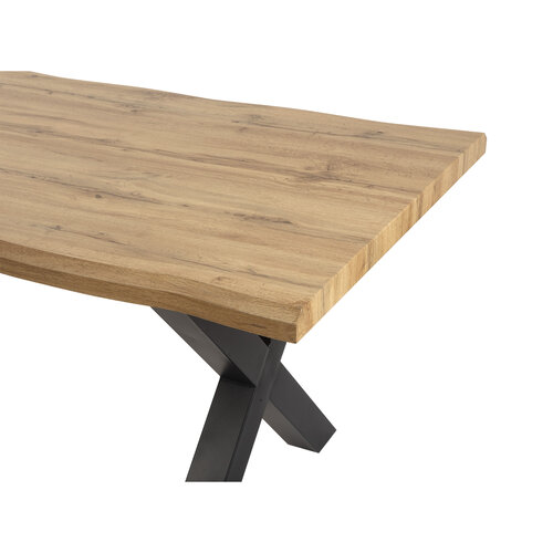 Jídelní stůl TIMBER CROSS 140, přírodní dub