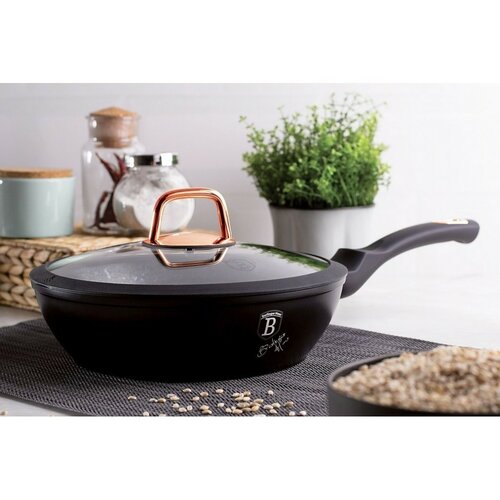 Berlinger Haus 10-teiliges Geschirrset Black Rose Collection