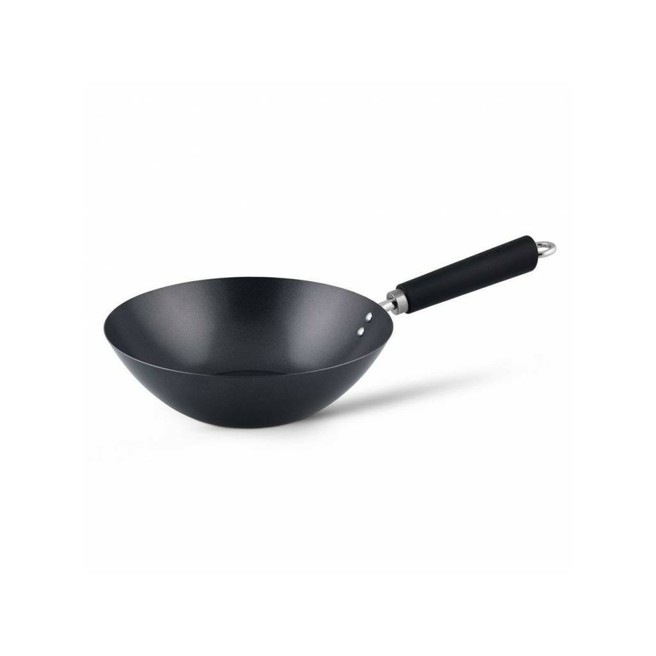 Obrázok KEN HOM EXCELLENCE WOK PANEV 27 CM Z NEPR. UHLIKOVE OCELI