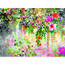 Fototapeta XXL Ogród kwiatowy 360 x 270 cm, 4 części