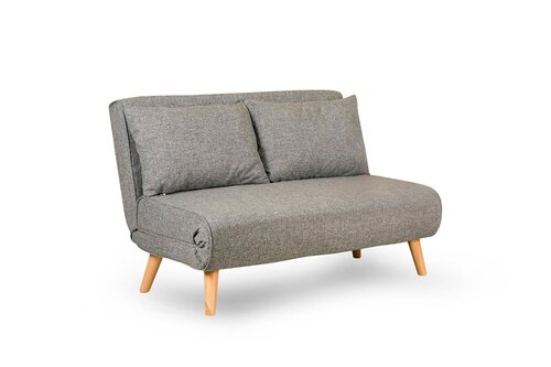 Ausziehbare Couch Folde 2 Light Grey