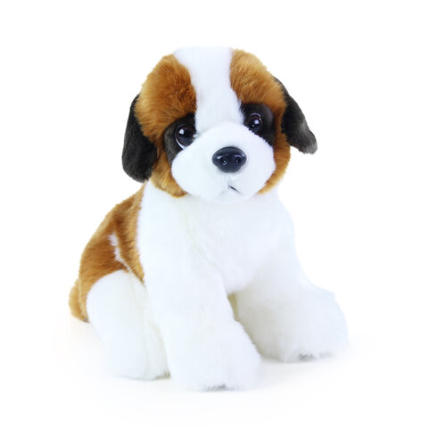 Rappa Plush sitting St. Bernard, 26 cm