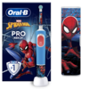 Periuță de dinți electrică Oral-B Vitality Pro Kids Spiderman, cu husă de voiaj