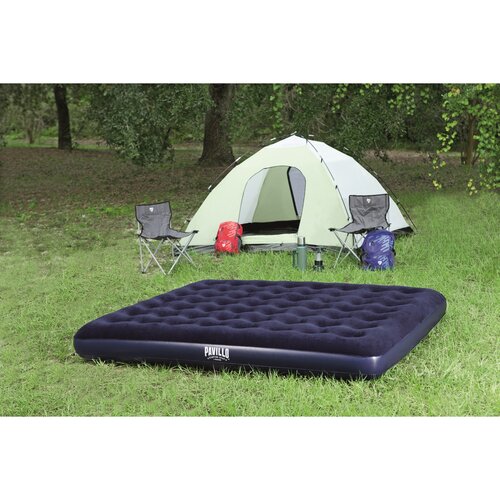 Bestway Semišová napihljiva blazina kingsize, 203x 183 x 22 cm