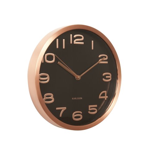 Karlsson KA5578BK Designové nástenné hodiny, 29 cm
