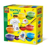 Culori pentru materiale textile Ses, 6 culori
