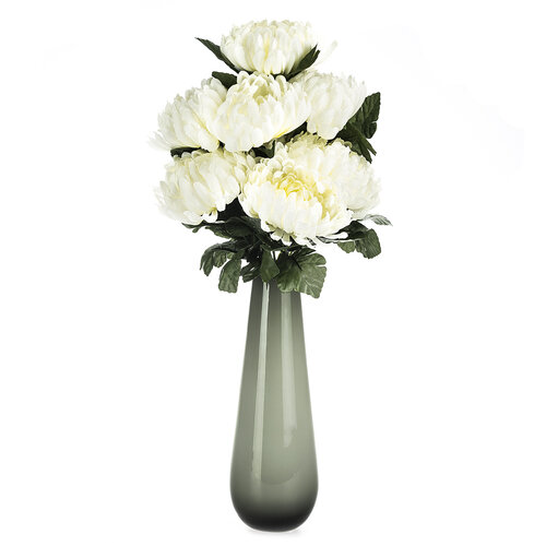 Sztuczna wiązanka Chryzantema, biały