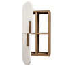 Wandregal Rose White