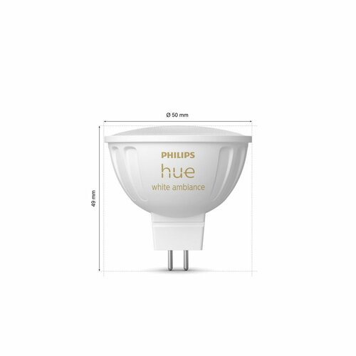 Philips Hue 8719514491588 Żarówka LED WA BluetoothGU5.3 MR16, 2 szt.