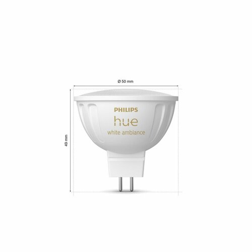 Philips Hue 8719514491588 żarówka LED WA BluetoothGU5.3 MR16, 2 szt.