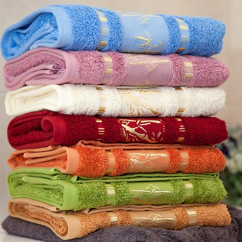 Ręcznik Bamboo life zielony, 2 szt. 50 x 90 cm