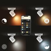 Philips Hue 53090/31/P9 bodové LED svietidlo Runner 5,5 W, biela