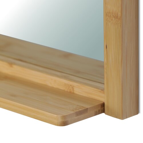 Wandspiegel B043 NAT, Bambus