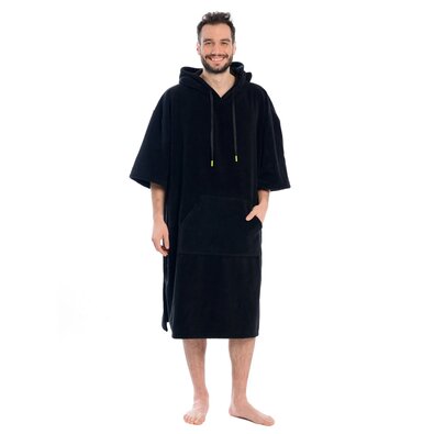 Towee Surf poncho MONO negru , 80 x 115 cm