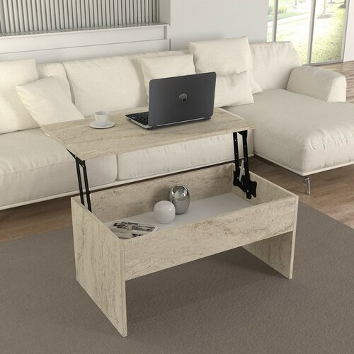 Konferenční stolek Akilli Travertine