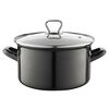 Vas emailat cu capac 3,3 l, negru