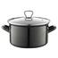 Vas emailat cu capac 3,3 l, negru