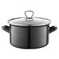 Vas emailat cu capac 3,3 l, negru