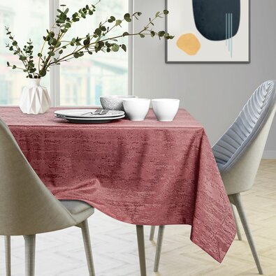Restilo Tischtuch Vesta rosa, 110 x 110 cm