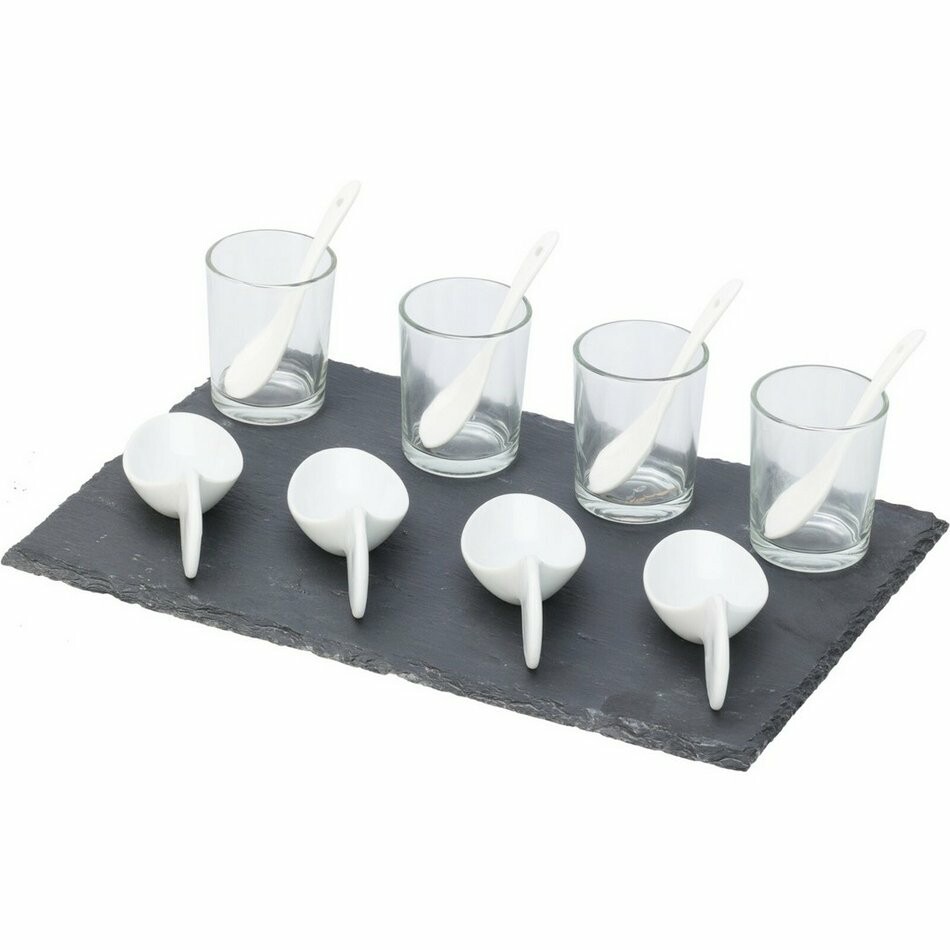 EH Zestaw do serwowania przekąsek 13 szt., square