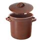 Oală de untură Orion din ceramică cu capac, 1,1 l