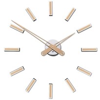 Future Time FT9600CM Modular champagne Designové samolepiace hodiny, pr. 60 cm Future Time FT9600CM Modular champagne Designové samolepiace hodiny, pr. 60 cm