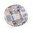 Bellatex Подушка для сидіння DITA кругла стьобана  Patchwork love, 40 см