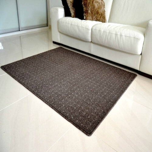 Kusový koberec Udinese hnědá, 60 x 110 cm
