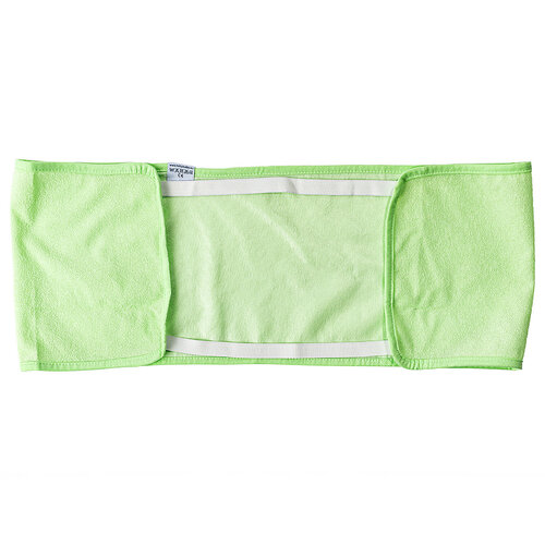 Vízhatlan alátét pelenkázó pultra, zöld, 25 x 100 cm