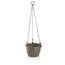 Gardenico Selbstbewässernde Ampel Marina Taupe, Durchmesser 30 cm