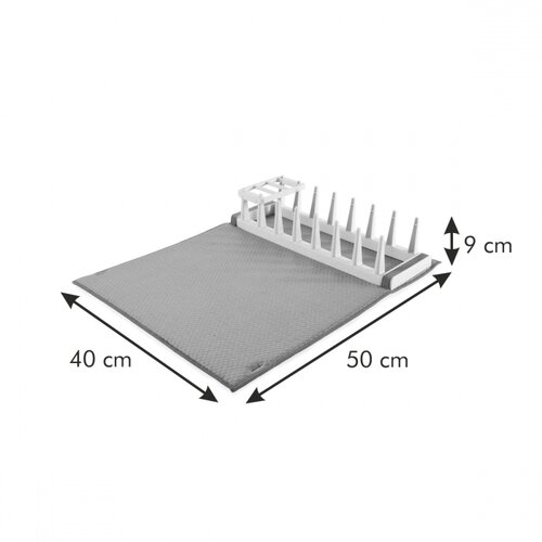 Tescoma Microfaser-Abtropfmatte CLEAN KIT
