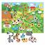 Headu Puzzle Farma s 8 dřevěnými vkládacími figurkami (Montessori)