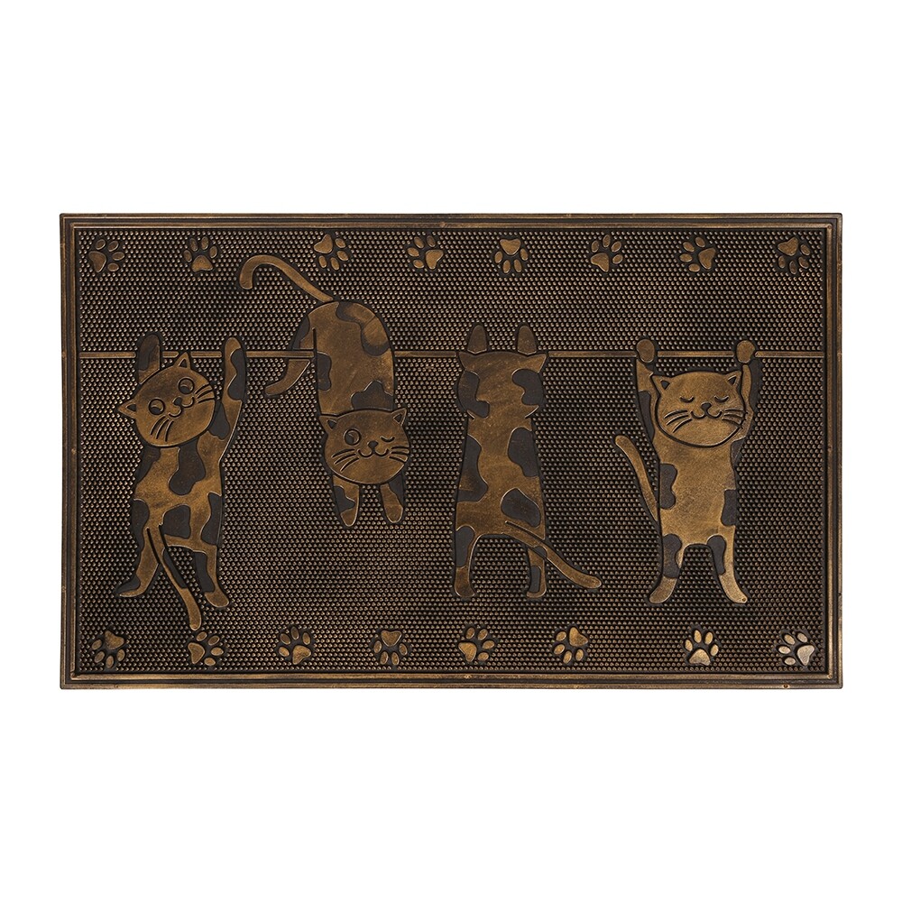 Rohožka Zavěšené kočky, 45 x 75 cm