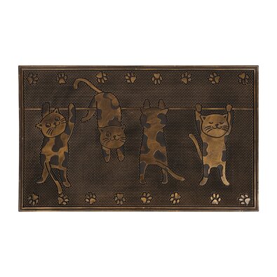 Rohožka Zavesené mačky, 45 x 75 cm