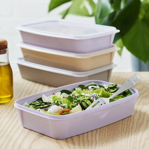 SmartStore Plastová dóza Lunch Box, 1200 ml, levandule - thumb (1)
