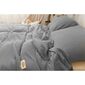 Lenjerie de pat din muselină MATEX gri închis ,140 x 200 cm, 70 x 90 cm