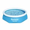 Bestway 57448 Aufblasbarer Pool Fast Set , 244 x 61 cm