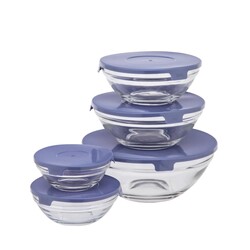 ZEAYEA 8er Set Klare Glasschalen Mit Blumen-Relief – 57 Ml, Für Sojasauce, Dips & Sushi