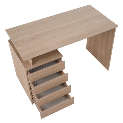 HANY NEW íróasztal, sonoma tölgy