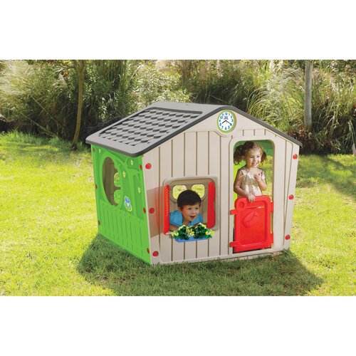 Zabawki Buddy BOT 1141 Domek Village, szary
