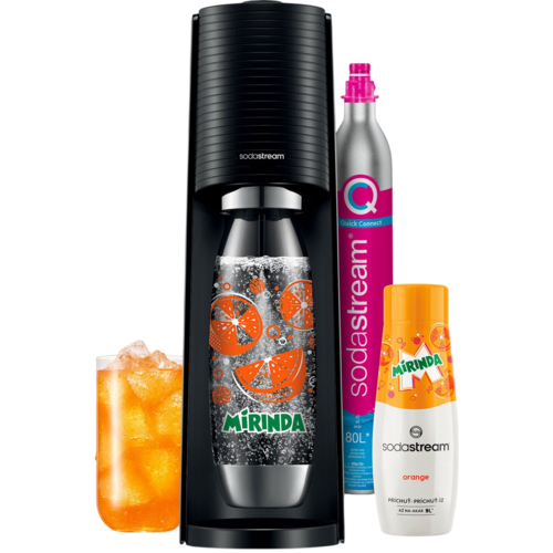 Aparat Sodastream Terra Negru Mirinda MegaPack CQC
